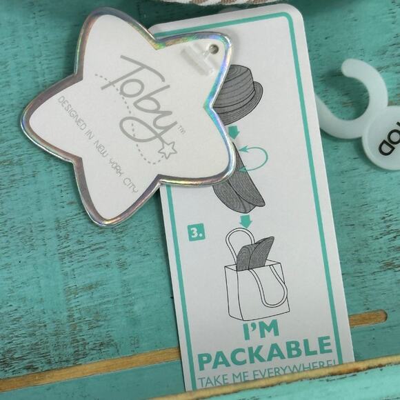 Toby Beige and White Fedora - Toddler 2 years to 4 years - Picture 5 of 6